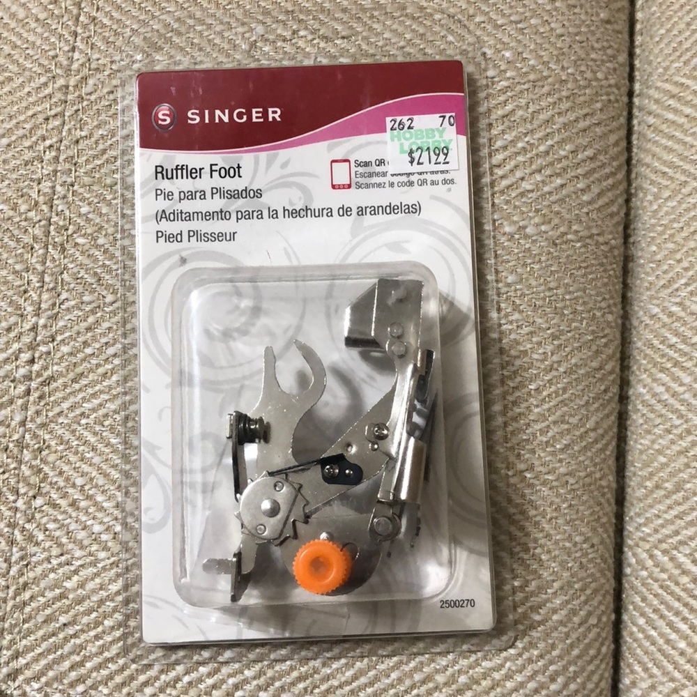 Singer Ruffler Foot
